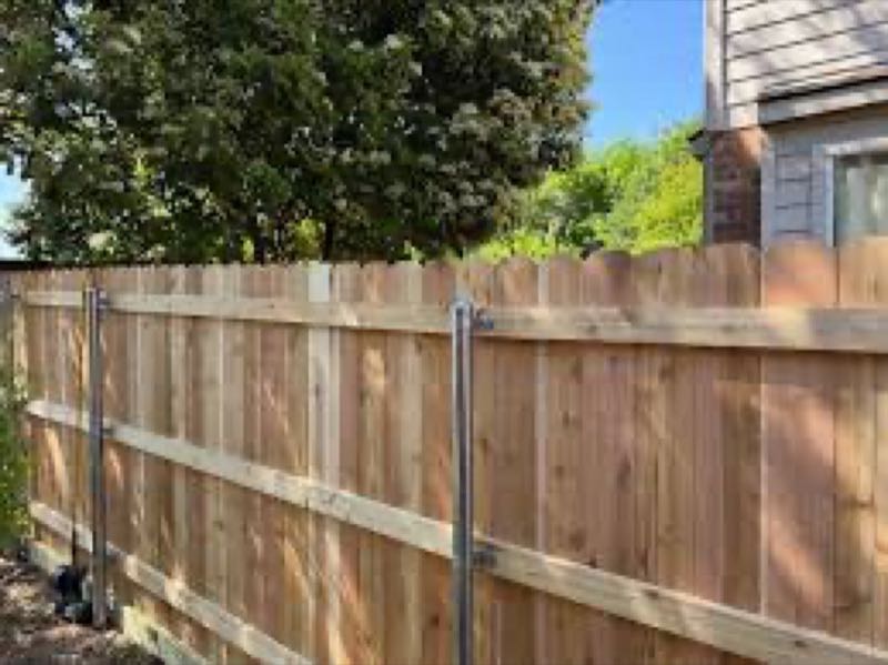 Cedar Privacy Fence in Richardson